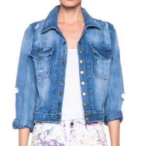 Currently/Elliott The Snap Jacket Shredded